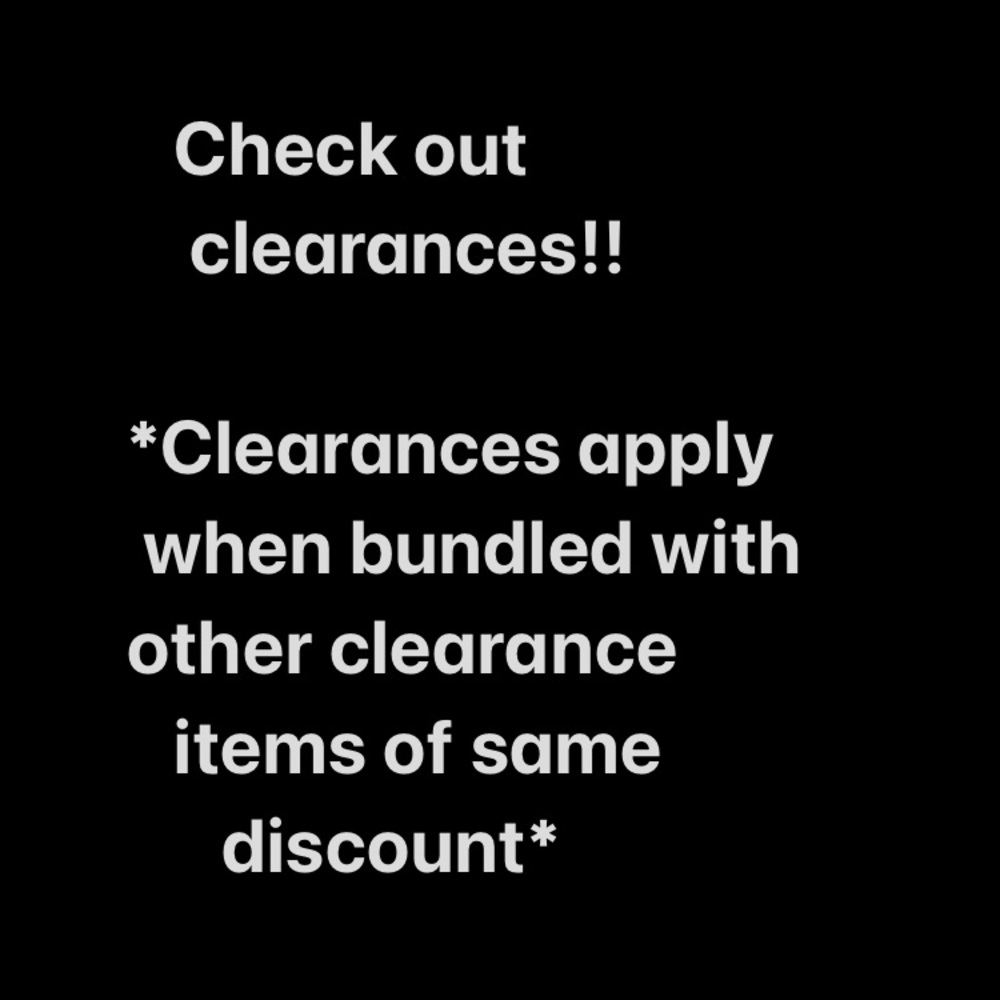 CLEARANCE